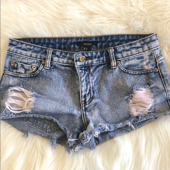 Forever 21 Pants - Forever 21 Denim Shorts